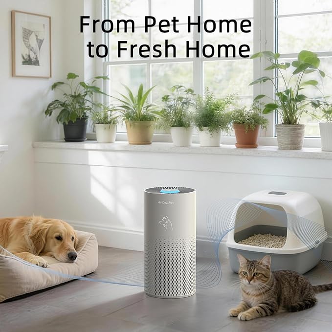 Afloia Air Purifier for Bedroom and Pets Home up to 1780 Ft², 5-in-1 HEPA - Image 4