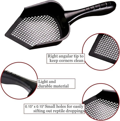SunGrow Reptile Litter Scoop, Pointed Edge - Image 3