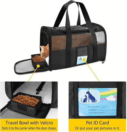 Refrze Pet Carrier Airline Approved, Cat Carriers - Image 4
