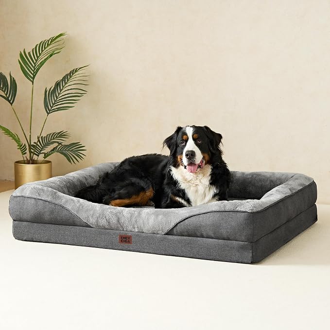 EHEYCIGA Orthopedic XL Dog Bed for Large Sized Dog, Waterproof Liner & Washable - Image 9
