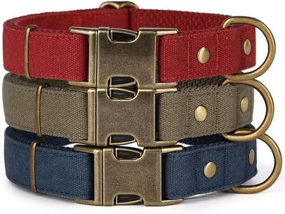 PET ARTIST Dog Collar for Large Dogs, Soft Padded Premium Nylon Dog Collar by PETARTIST