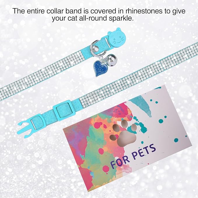 Rhinestone Cat Collar Breakaway - Image 6