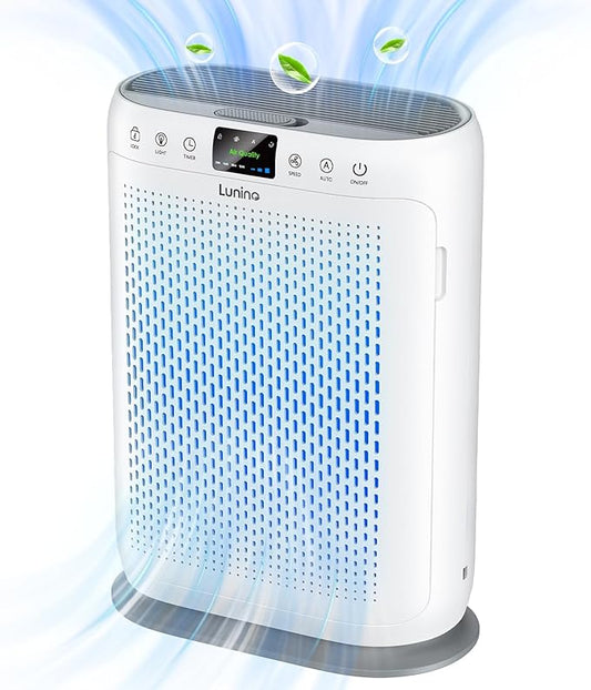 Air Purifiers for Home Large Room up to 2400sq.ft, LUNINO H13 HEPA Air Filter by LUNINO