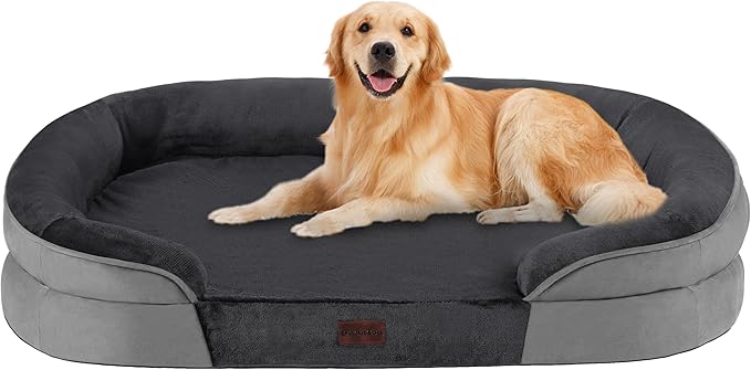 Dwanton Orthopedic Dog Bed for Large Dogs by DWANTON