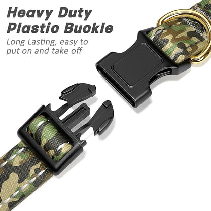 MOODEL Reflective Dog Collar for Small Dogs Cats, Cute Camouflage Adjustable - Image 4