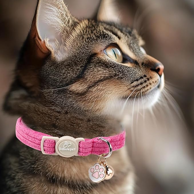2 Pack Corduroy Cat Collars - Image 5