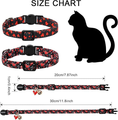 Cat Collar, 2 Pack Cat Collars Breakaway - Image 4