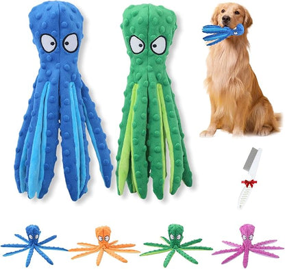 2025 New Upgrade Interactive Chew Pet Toy No Stuffing Bite-Resistant Squeaky by Unknown