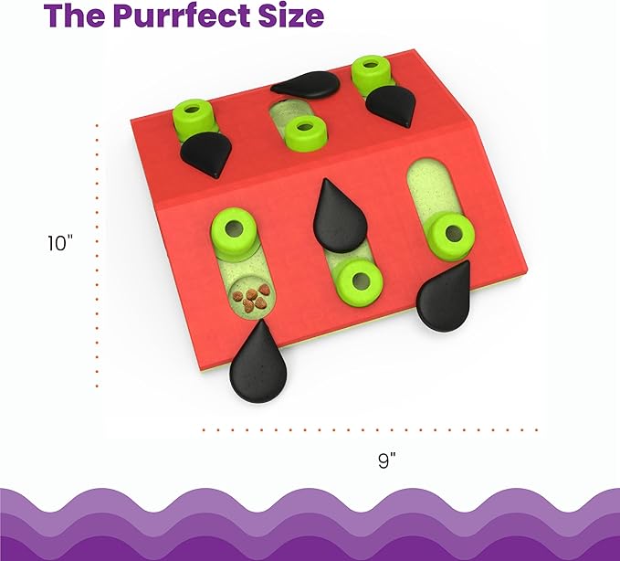 Catstages by Nina Ottosson Melon Madness Puzzle & Play – Interactive Treat - Image 5
