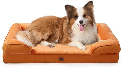 EHEYCIGA Orthopedic Dog Beds for Large Dogs, Waterproof Memory Foam Large Dog by EHEYCIGA