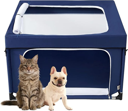 EHEYCIGA 42x42x26 Inches Puppy Playpen by EHEYCIGA