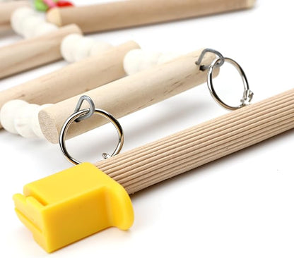Wood Window Bird Perch Toy - Image 6