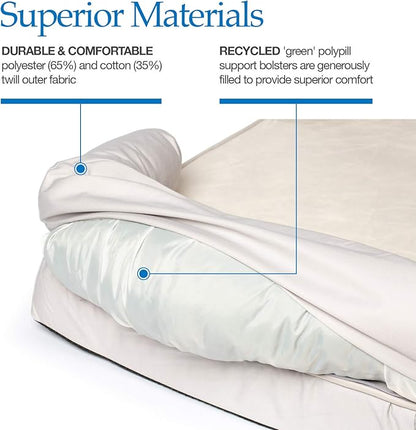 PetFusion Ultimate Dog Bed, Orthopedic Memory Foam, Medium Firmness Pillow - Image 5