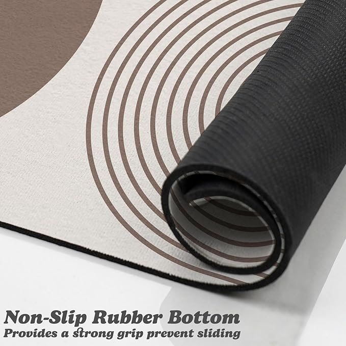 Dog Food Mats for Floors Waterproof, Cat Water Bowl Mats Pet Feeding Absorbent - Image 3