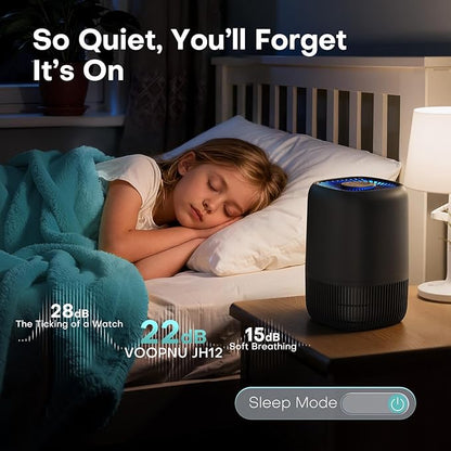 Air Purifiers for Office with H13 Quiet HEPA Filter Up to 1076 Ft² for Pet - Image 6