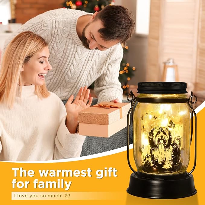 kyoryuger Shih Tzu Gifts for Women/Men Shih Tzu Solar Lanterns Dog Mom Birthday - Image 6