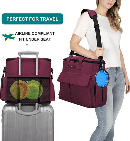 Airline Approved Pet Travel Bag, Weekend Travel Set - Image 5
