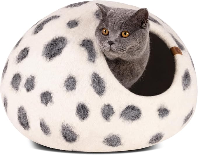 MEOWFIA Cat Cave – Premium Felt Cat Bed by MEOWFIA