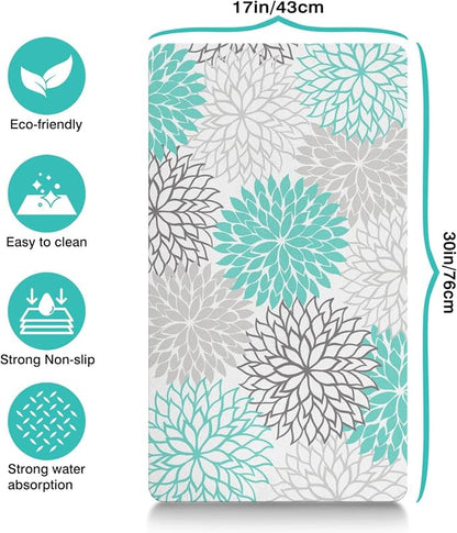 Pet Feeding Mat for Floors Waterproof Dog Mat for Food and Water Absorbent - Image 5