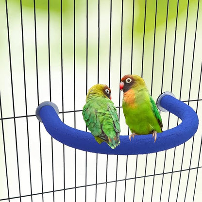 Wontee Bird Perches Bird Cage Sand Perch Stand - Image 5