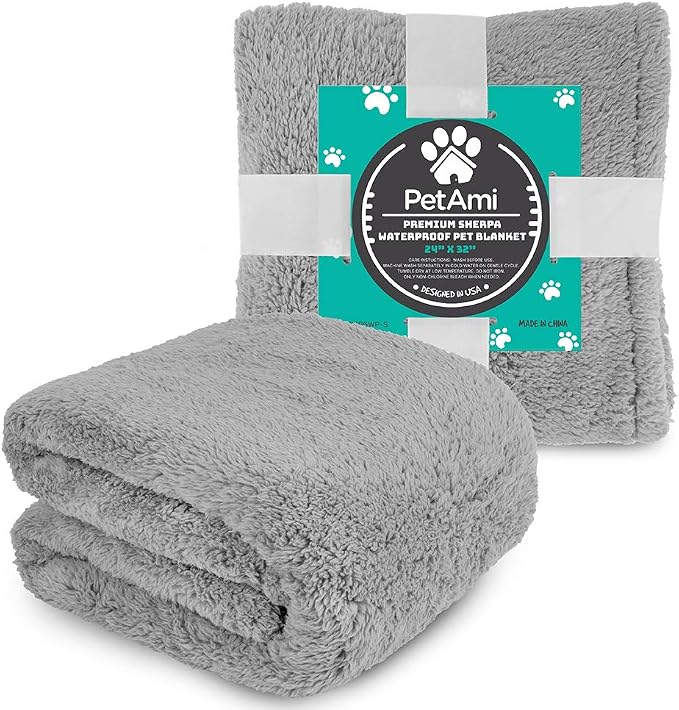 PetAmi Fluffy Waterproof Dog Blanket - Image 9