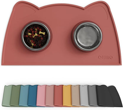 OHMO - Cat Food Mat, Silicone Pet Feeding Mat by OHMO