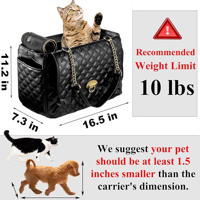 Fashion Dog Purse for Small Dogs - Image 2