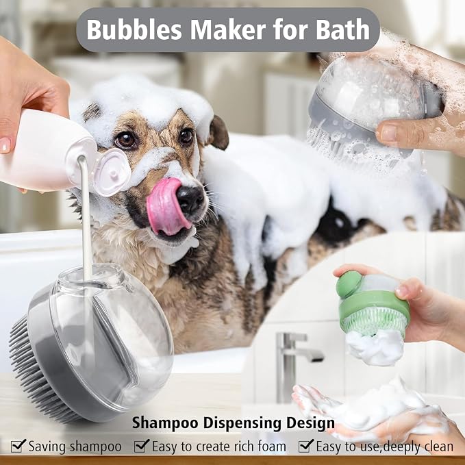 Dog Bath Scrubber Brush - Image 4