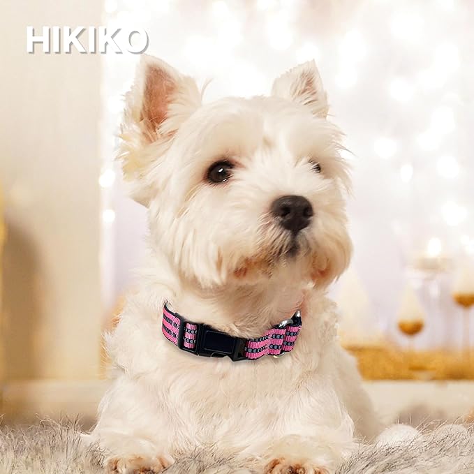 Hikiko Martingale Dog Collars Reflective Nylon Dog Collar - Image 4