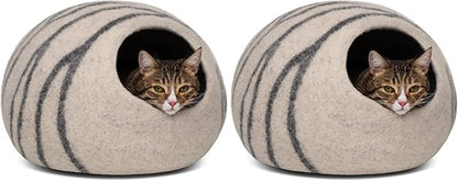 MEOWFIA Cat Cave – Premium Felt Cat Bed by MEOWFIA