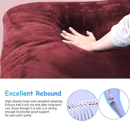 Magic Dog Super Soft Medium Dog Bed, 32 Inch Orthopedic Foam Pet Bed - Image 2