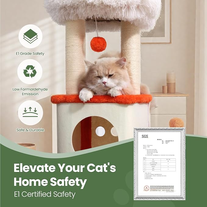 37.4-inch Cat Tree, Cat Tree Tower - Image 8