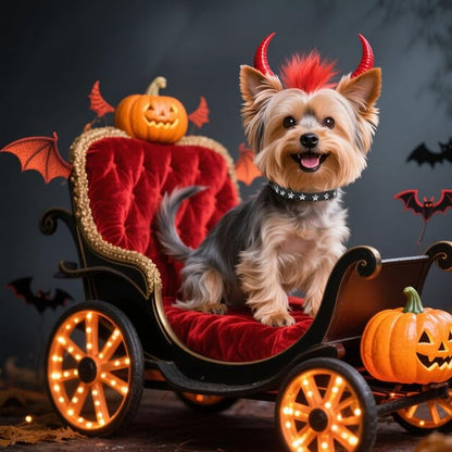 EXPAWLORER Halloween Leather Cat Collar - Image 5