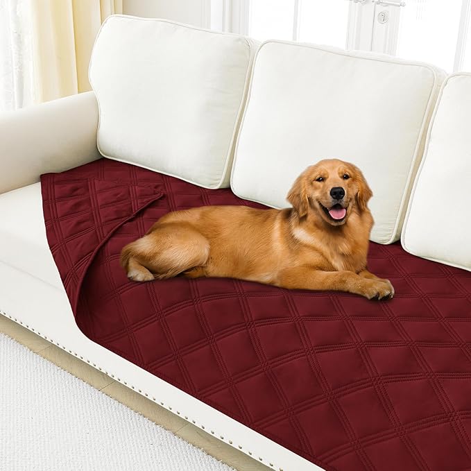 Smiry Waterproof Dog Bed Cover Blanket 30x70, Soft Reversible Pet Blanket by Smiry