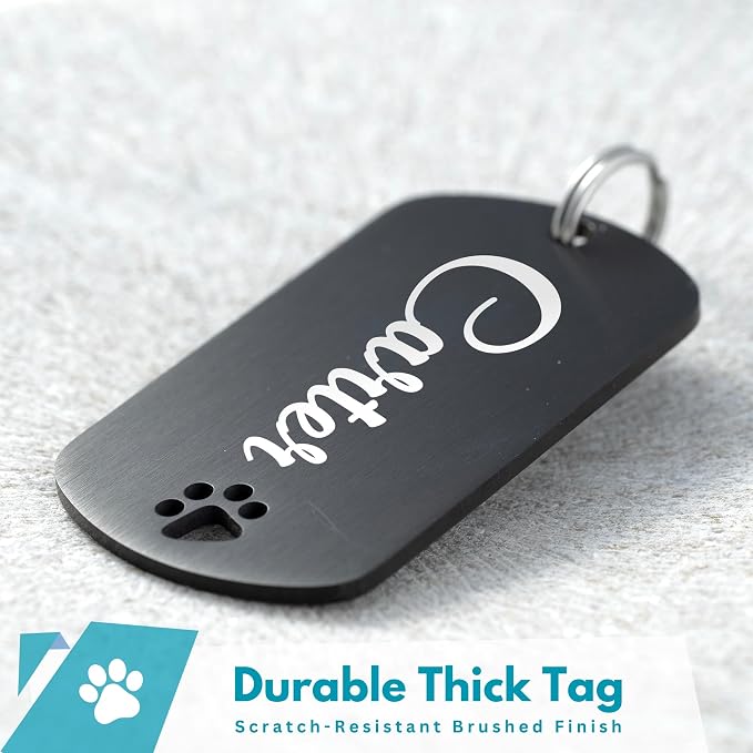 Ultra Joys Dog Tags Personalized - Image 2
