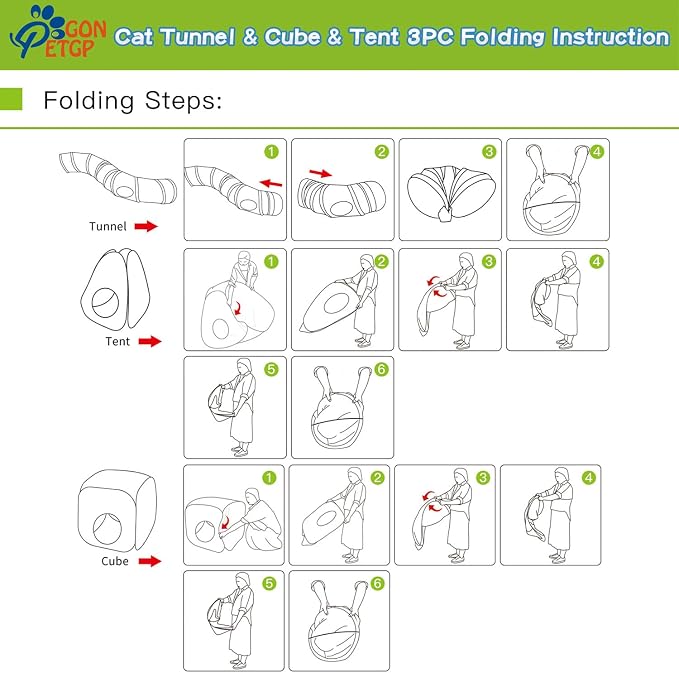 Outdoor Cat Enclosures, Cat Tunnels Tents Cubes - Image 7