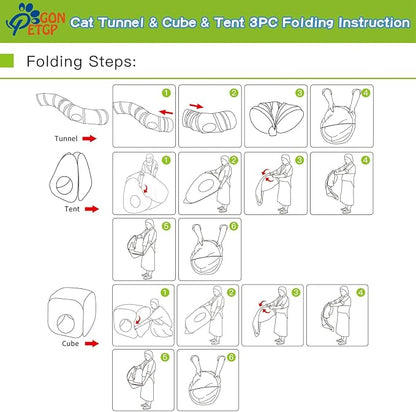Outdoor Cat Enclosures, Cat Tunnels Tents Cubes - Image 7
