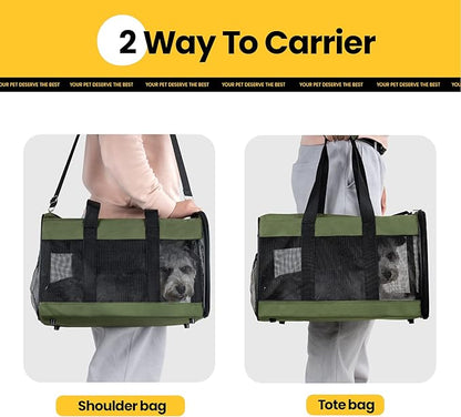 Cat Carrier Airline Approved, Soft-Sided Dog Carrier - Image 6