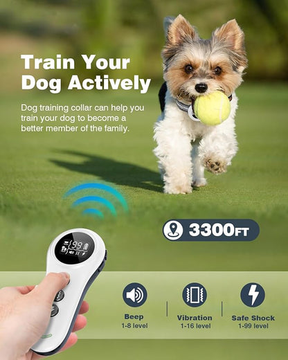 2-in-1 Dog Shock Collar & Dog Bark Collar - Image 4