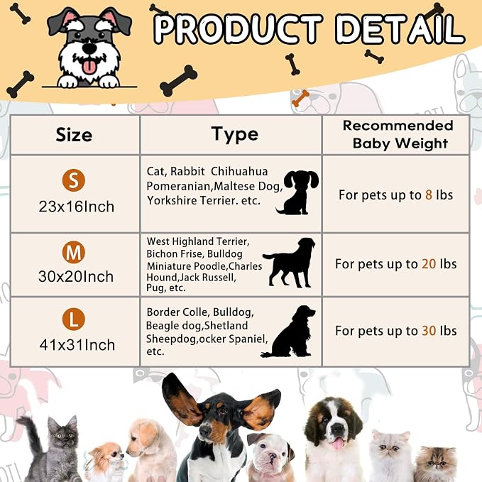 Rezutan Dog Blankets Throw 3 Pack - Image 4