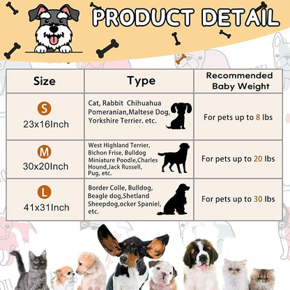 Rezutan Dog Blankets Throw 3 Pack - Image 4
