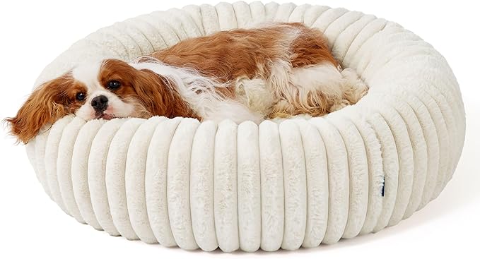 Bedsure ComfyFleece™ Donut Medium Dog Bed - Image 8