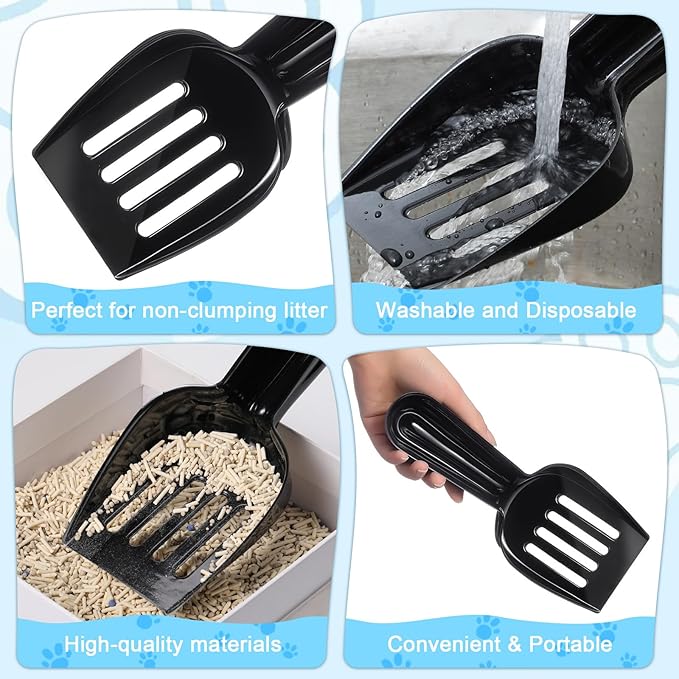 Bokon 6 Pack Disposable Cat Litter Scoop - Image 3