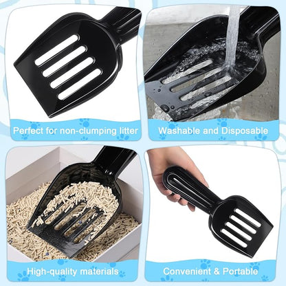 Bokon 6 Pack Disposable Cat Litter Scoop - Image 3