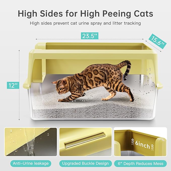 Stainless Steel Litter Box - Image 4