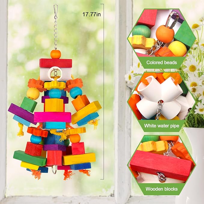 Kyouki Large Parrot Toy, Bird Toys - Image 2