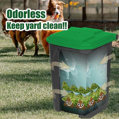 Yatmung 20L/5Gallon Dog Poop Trash Can Outside - Image 4