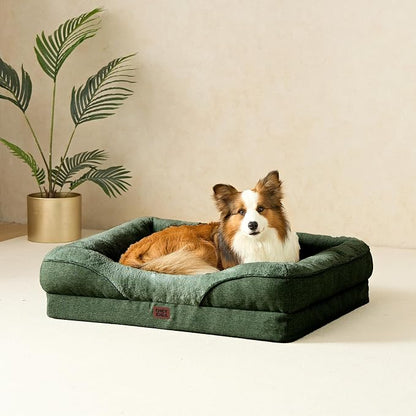 EHEYCIGA Orthopedic Dog Bed for Medium Dog, Waterproof Liner & Washable - Image 8