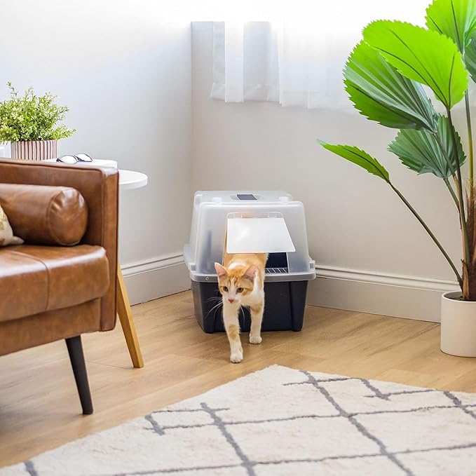 IRIS USA Cat Litter Box, Litter Box Enclosure - Image 5