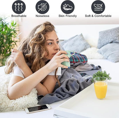 Waterproof Mattress Protector Queen, Fitted Sheet Style Breathable Mattress - Image 2